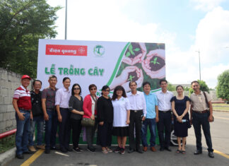 Hội HANE tham quan và trồng cây tại Nhà máy Điện Quang Công nghệ cao