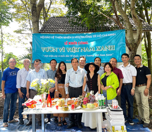 HANE khởi công dự án Vườn Vì Một Việt Nam Xanh