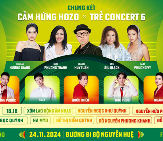 Đêm chung kết cảm hứng HOZO 2024 & TRẺ CONCERT 6 – Bùng nổ cảm xúc tại Phố đi bộ Nguyễn Huệ