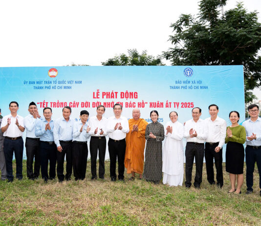 HANE dự Hội nghị nghiên cứu, học tập, quán triệt Nghị quyết Đại hội đại biểu MTTQ Việt Nam TP.HCM và Lễ phát động “Tết trồng cây đời đời nhớ ơn Bác Hồ” xuân Ất Tỵ 2025