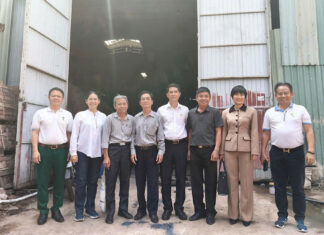 Hội Bảo Vệ Thiên Nhiên Và Môi Trường Thành Phố thăm và kết nối thành viên tại Công Ty Baca Việt Nam