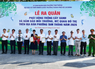HANE và phường Tam Thắng phát động trồng cây xanh, chung tay xây dựng môi trường đô thị xanh – sạch – đẹp