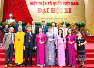 Chúc mừng các vị lãnh đạo VACNE trúng cử Uỷ viên UBTW Mặt trận Tổ quốc Việt Nam