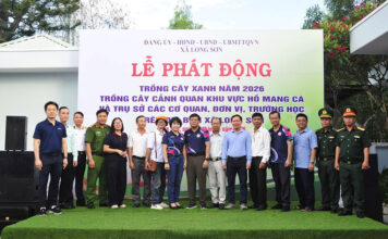 TP.HCM: Xã Long Sơn phát động trồng cây, chung tay xây dựng môi trường xanh – sạch – đẹp năm 2026