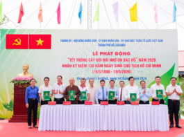 HANE tham dự Lễ phát động Tết trồng cây “Đời đời nhớ ơn Bác Hồ” năm 2026 và đồng hành cùng phong trào “Thành phố muôn sắc hoa”