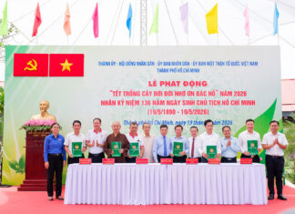 HANE tham dự Lễ phát động Tết trồng cây “Đời đời nhớ ơn Bác Hồ” năm 2026 và đồng hành cùng phong trào “Thành phố muôn sắc hoa”