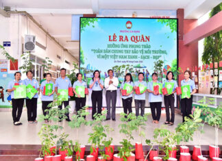 HANE trao tặng cây xanh hưởng ứng phong trào “Toàn dân chung tay bảo vệ môi trường, vì một Việt Nam xanh – sạch – đẹp”