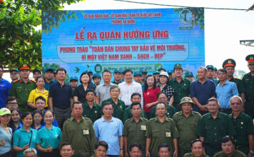HANE tham dự hoạt động ra quân hưởng ứng Tháng hành động vì môi trường và Ngày Môi trường Thế giới năm 2026 tại phường An Nhơn
