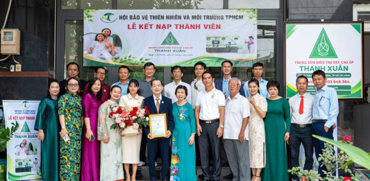 Chào mừng Trung tâm Điều trị Oxy Cao áp Thanh Xuân chính thức trở thành hội viên Hội Bảo vệ Thiên nhiên và Môi trường TP.HCM