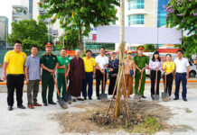 Phường An Nhơn khánh thành công trình “Vườn cây Đại đoàn kết”, lan tỏa phong trào xây dựng đô thị xanh