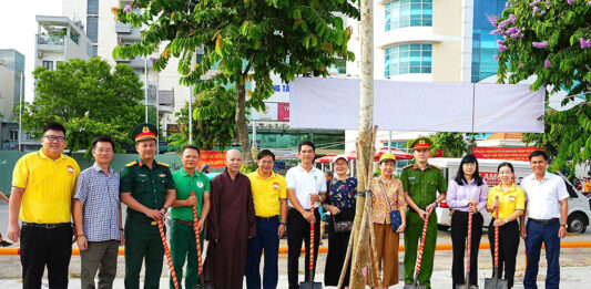 Phường An Nhơn khánh thành công trình “Vườn cây Đại đoàn kết”, lan tỏa phong trào xây dựng đô thị xanh