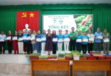 Phường Vũng Tàu tổng kết chương trình tập huấn ủ phân hữu cơ compost và trồng rau sạch tại nhà