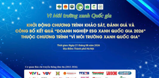 Khởi động Chương trình khảo sát, đánh giá “Doanh nghiệp ESG Xanh Quốc gia 2026”